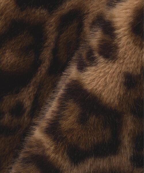 BEAVER（ビーバー）の「B omnivore/ビーオムニボー　ECO FUR BLOUSON エコファーブルゾン（ブルゾン・メンズ・ベージュ/グレー・M/L）」の7枚目の写真