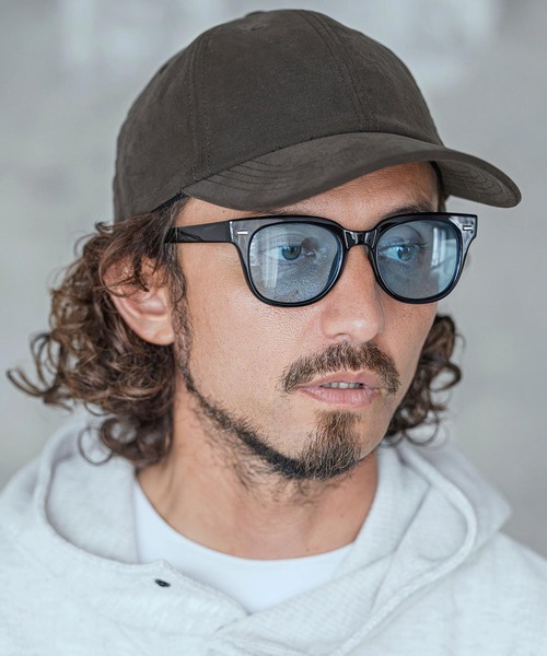 CAMBIO(カンビオ)の「mko13755-Simple Long Visor Cap ロングバイザーキャップ(NF-262-BO003)(キャップ・メンズ・チャコールグレー/ブラック/ダークベージュ・M/L)」の12枚目の写真