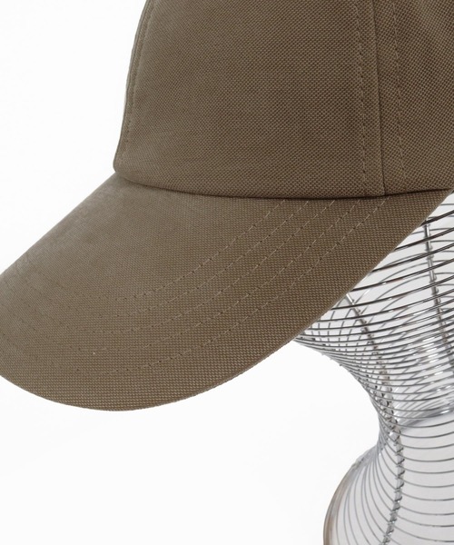 CAMBIO(カンビオ)の「mko13755-Simple Long Visor Cap ロングバイザーキャップ(NF-262-BO003)(キャップ・メンズ・チャコールグレー/ブラック/ダークベージュ・M/L)」の20枚目の写真