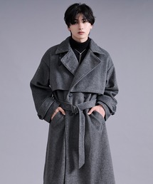 メンズのトレンチコート（グレー/灰色系）ファッション通販 - ZOZOTOWN