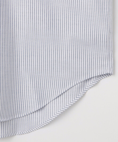 BROOKS BROTHERS(ブルックスブラザーズ)の「Brooks Brothers/ブルックスブラザーズ EX WHS DS OG SPM CON OX PBD TRAD/ストライプ コットンシャツ(シャツ/ブラウス・レディース・サックスブルー/チャコールグレー・15 )」の8枚目の写真