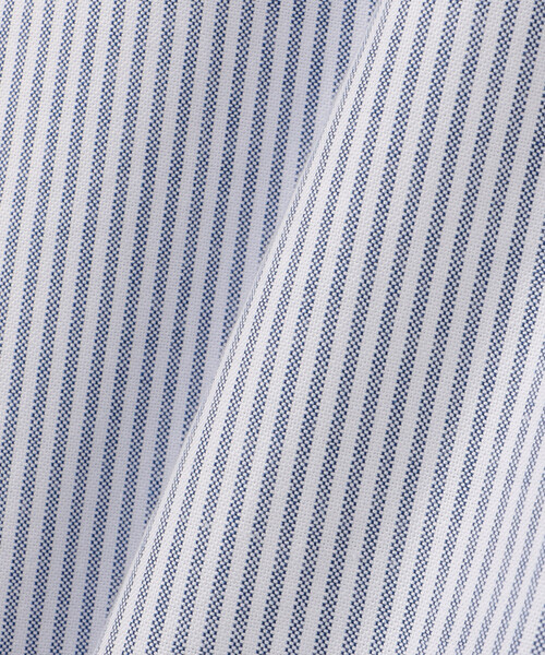 BROOKS BROTHERS(ブルックスブラザーズ)の「Brooks Brothers/ブルックスブラザーズ EX WHS DS OG SPM CON OX PBD TRAD/ストライプ コットンシャツ(シャツ/ブラウス・レディース・サックスブルー/チャコールグレー・15 )」の10枚目の写真