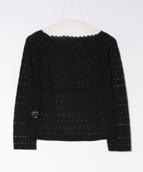 IMARI(イマリ)の「【 IMARI / イマリ 】 レース オフショルダー トップス(Tシャツ/カットソー・レディース・ブラック/ホワイト・FREE)」の3枚目の写真