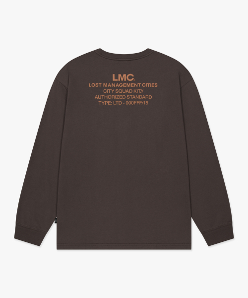 LMCの「AUTHORIZED STANDARD LONG SLV TEE brown(Tシャツ/カットソー・レディース・その他・MEDIUM/LARGE/X-LARGE/SMALL)」の6枚目の写真