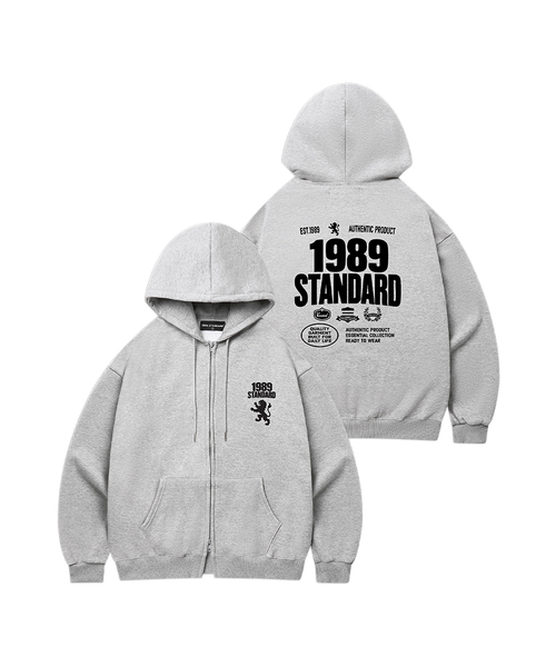 1989STANDARD(1989スタンダード)の「1989 COLLECTION フードパーカー (STJSTD-0275)(パーカー・メンズ・ライトグレー/ブラック/ダークグレー・X-LARGE/LARGE/MEDIUM)」の3枚目の写真