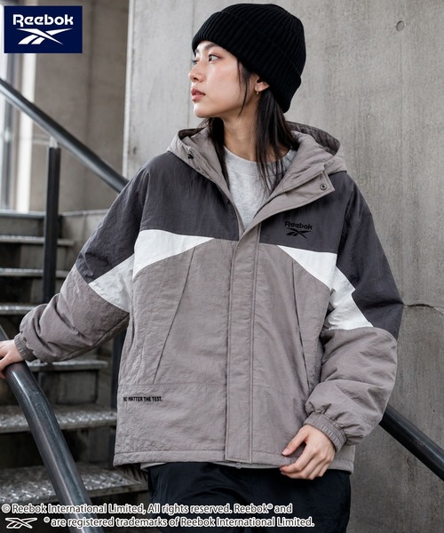 Reebok（リーボック）の「Reebok リーボック メンズマウンテンパーカー 中綿 裏地ダイヤキルト 刺繍ロゴ（マウンテンパーカー・メンズ・ターコイズブルー/カーキ/グレー/ブラック・M/LL/L）」の15枚目の写真