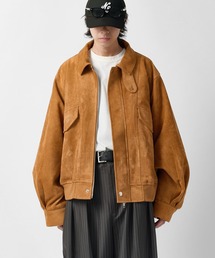 Lui's（ルイス）の「【Neucon】VINTAGE SUEDE A-2 ZIP BLOUSON / ヴィンテージスエードA2ジップブルゾン / ジャケット（ブルゾン）」