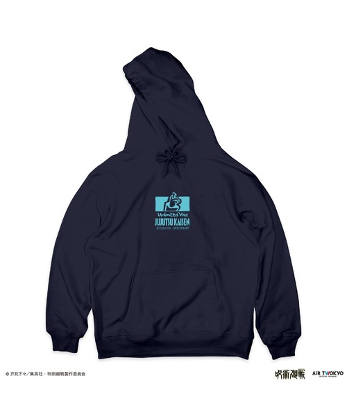 AIR TWOKYO（エアトゥーキョー）の「『呪術廻戦』「渋谷事変」第3弾 シーンイラストパーカー 1（無量空処）（パーカー・レディース・ネイビー・MEDIUM/LARGE/X-LARGE）」の3枚目の写真