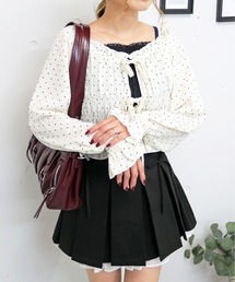 ガラレイヤードブラウス