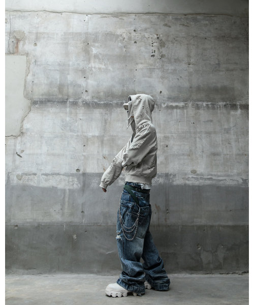 ROARINGRAD(ロアリングラド)の「デミジクロップフードジップアップサンド(パーカー・レディース・その他・MEDIUM/LARGE)」の3枚目の写真