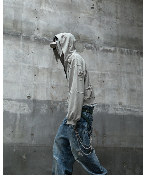 ROARINGRAD(ロアリングラド)の「デミジクロップフードジップアップサンド(パーカー・レディース・その他・MEDIUM/LARGE)」の5枚目の写真