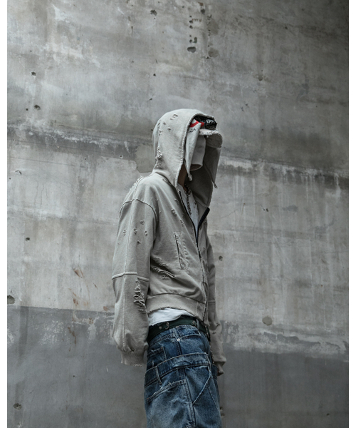 ROARINGRAD(ロアリングラド)の「デミジクロップフードジップアップサンド(パーカー・レディース・その他・MEDIUM/LARGE)」の6枚目の写真
