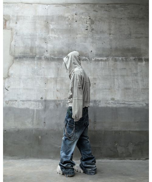 ROARINGRAD(ロアリングラド)の「デミジクロップフードジップアップサンド(パーカー・レディース・その他・MEDIUM/LARGE)」の8枚目の写真