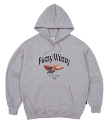 FUZZY WUZZY HOODIE(GRAY)