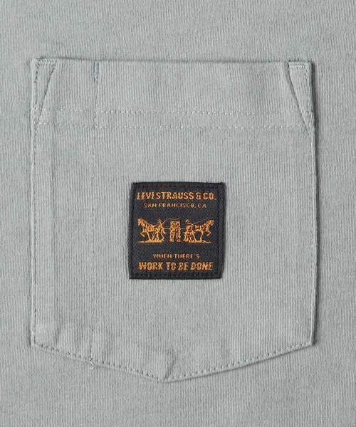 Levi's(リーバイス)の「Levi’s WORKWEAR ポケットTシャツ(Tシャツ/カットソー・メンズ・グリーン・03/04/05)」の6枚目の写真