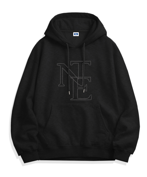 NTET(エンティーイーティー)の「NTE ステッチフーディ(5色)(パーカー・メンズ・ホワイト/ライトグレー/ブラック/ネイビー/グレー・SMALL/MEDIUM/LARGE/X-LARGE)」の10枚目の写真