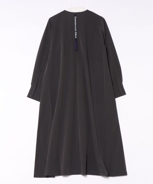 LITTLE UNION（リトルユニオン）の「【THOUSAND MILE】TM262NP00052 LONG SLEEVE OP（ワンピース・レディース・チャコールグレー・F）」の2枚目の写真