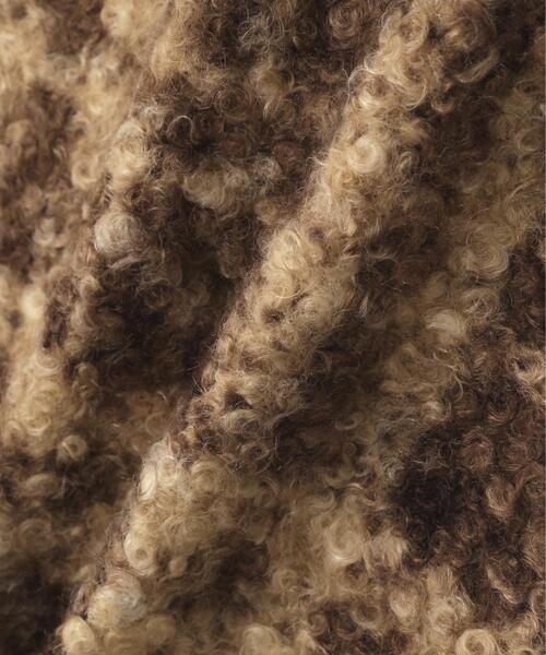 DANKE SCHON(ダンケシェーン)の「【WEB&DEPOT限定】DankeSchon/ダンケシェーン/BOUCLE SHIRTS(シャツ/ブラウス・メンズ・ブラック/ブラウン/パープル系・L/M)」の10枚目の写真