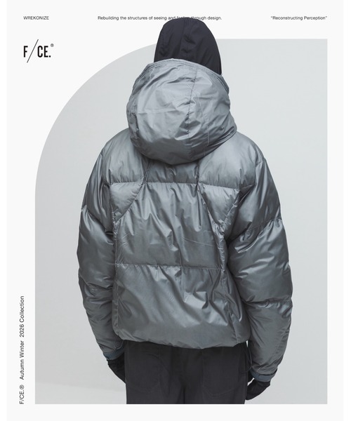 F/CE. （エフシーイー）の「F/CE. PERTEX MINIMAL PADDING PARKA 2.0 / エフシーイー パーテックス ミニマル パディング パーカー 2.0（ダウンジャケット/コート・メンズ・ブラック/グレー・SMALL/MEDIUM/LARGE）」の12枚目の写真