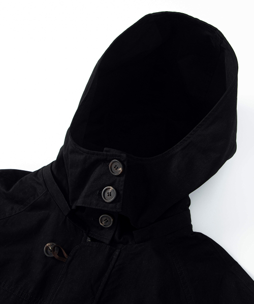 ASON(アズオン)の「FLINT WASHED FIELD JACKET / BLACK(その他アウター・レディース・その他・FREE)」の4枚目の写真