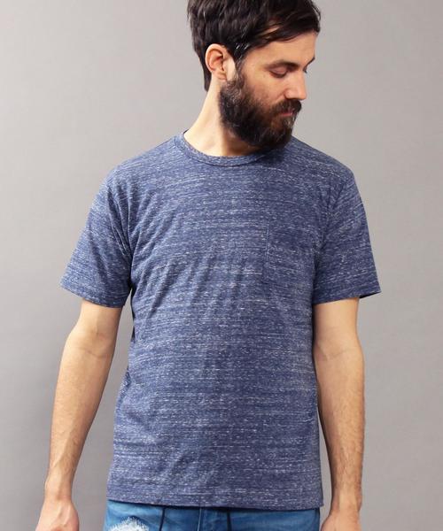 BEAUTY&YOUTH UNITED ARROWS（ビューティーアンドユースユナイテッドアローズ）の「BY ∴ TUBE BODY 1POC TEE MADE IN JAPAN/Tシャツ◆（Tシャツ/カットソー・メンズ・ネイビー/オリーブ/ライトグレー/ホワイト/コバルトブルー・LARGE/SMALL/MEDIUM/X-LARGE）」の5枚目の写真