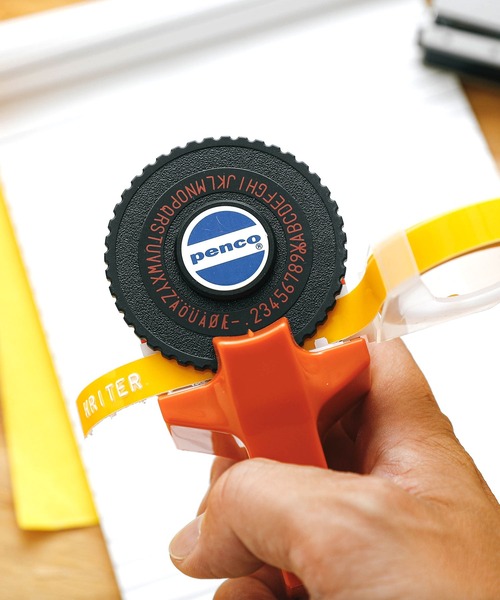 PENCO（ペンコ）の「penco ペンコ テープライター ラベルメーカー シール ステッカー（ステッカー/テープ・レディース・ブラウン/ピンク/ネイビー/イエロー/アイボリー/ブラック/ホワイト/オレンジ・FREE）」の8枚目の写真