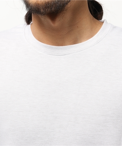 GLOBAL WORK(グローバルワーク)の「【吸水速乾】WフェイスBIGTEE/723268(Tシャツ/カットソー・メンズ・ホワイト/ベージュ/ブラック・X-LARGE/LARGE/SMALL/MEDIUM)」の8枚目の写真