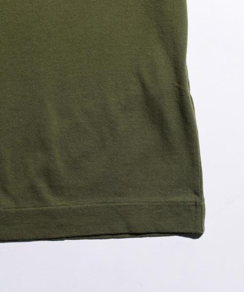MHL.(エムエイチエル)の「<MHL.> 17 LOGO TEE/Tシャツ(Tシャツ/カットソー・メンズ・ホワイト/ブラック/オリーブ・LARGE/MEDIUM)」の7枚目の写真