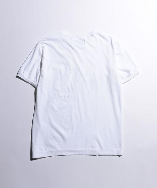 MHL.(エムエイチエル)の「<MHL.> 17 LOGO TEE/Tシャツ(Tシャツ/カットソー・メンズ・ホワイト/ブラック/オリーブ・LARGE/MEDIUM)」の10枚目の写真