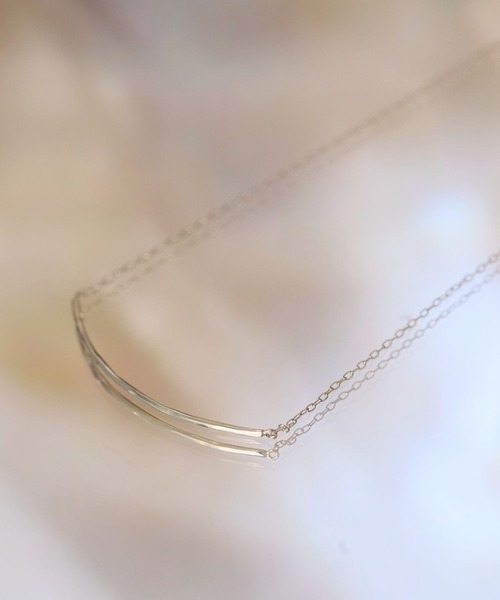 JUPITER(ジュピター)の「【K10】ラインバーネックレス/ゴールド/全長45㎝<動画あり>(ネックレス・レディース・ゴールド/ゴールド系その他2/ゴールド系その他3/ゴールド系その他4・FREE)」の13枚目の写真