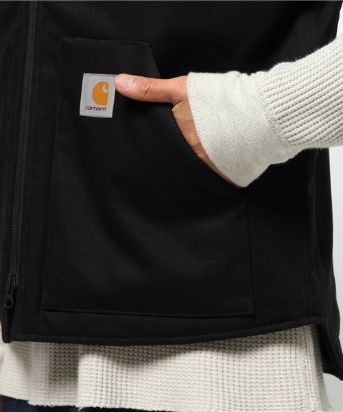 Carhartt WIP（カーハートダブリューアイピー）の「VEST（ベスト・メンズ・ホワイト/ブラウン/ブラック・LARGE/SMALL/MEDIUM）」の9枚目の写真