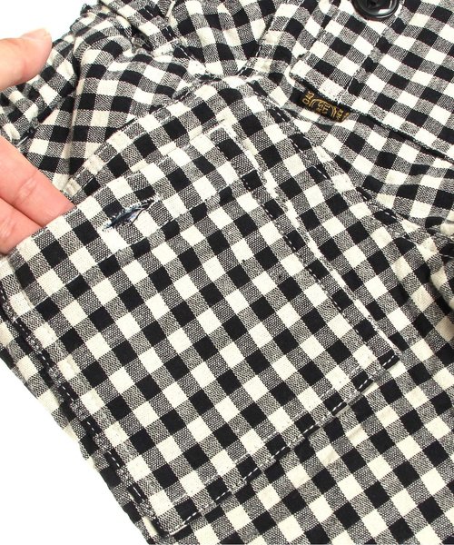 F.O.KIDS（エフオーキッズ）の「チェックスキニーパンツ(10分丈)（その他パンツ・キッズ・ネイビー/ブラック/ピンク/イエロー・95/130/110/90/140/80/120/100）」の16枚目の写真