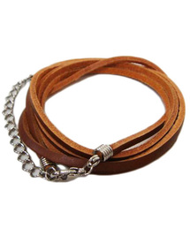 ８(eight) | 5連 レザーブレスレット 本革 (ブレスレット)