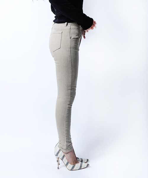 EIMY ISTOIRE(エイミーイストワール)の「eimy jeans BEIGE(デニムパンツ・レディース・ベージュ・25inch/24inch/26inch/23inch)」の4枚目の写真