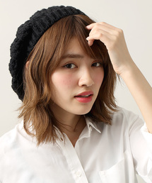 WEGO | WEGO/クロシェニットベレー帽(ハンチング/ベレー帽)