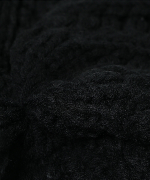 WEGO（ウィゴー）の「WEGO/クロシェニットベレー帽（ハンチング/ベレー帽・レディース・グレー/ブラック/ピンク・FREE）」の6枚目の写真