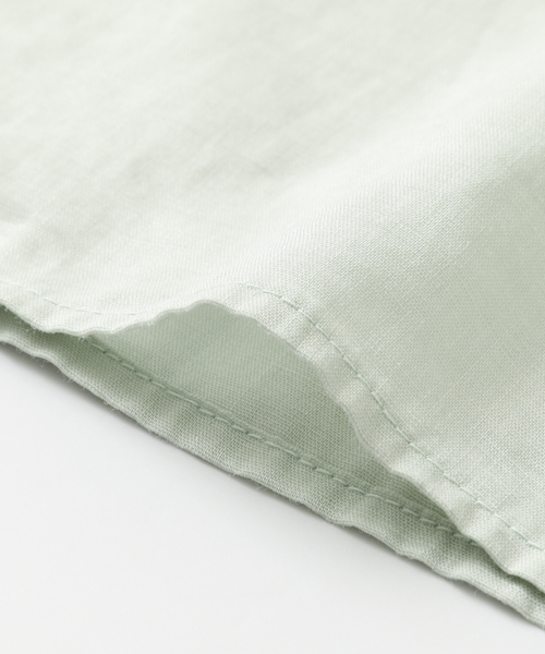 URBAN RESEARCH(アーバンリサーチ)の「UR Vネックレース付ラミーブラウス(シャツ/ブラウス・レディース・オフホワイト/ミント/サックスブルー・FREE)」の16枚目の写真