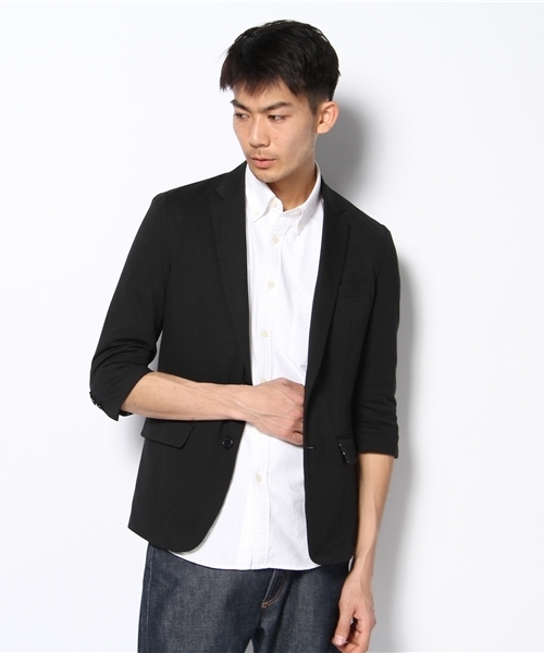 BEAMS（ビームス）の「○O.天竺xDOT7/10JK（テーラードジャケット・メンズ・ブラック・MEDIUM/LARGE）」の4枚目の写真