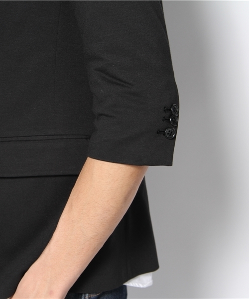 BEAMS（ビームス）の「○O.天竺xDOT7/10JK（テーラードジャケット・メンズ・ブラック・MEDIUM/LARGE）」の6枚目の写真