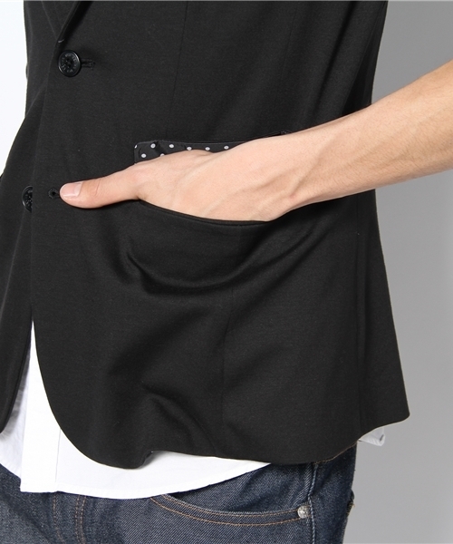 BEAMS（ビームス）の「○O.天竺xDOT7/10JK（テーラードジャケット・メンズ・ブラック・MEDIUM/LARGE）」の7枚目の写真