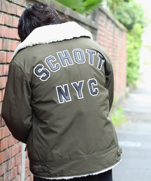 schott | ∞Schott/ショット/URBAN B-3 JACKET/アーバン B-3　ロゴ(ダウンジャケット/コート)