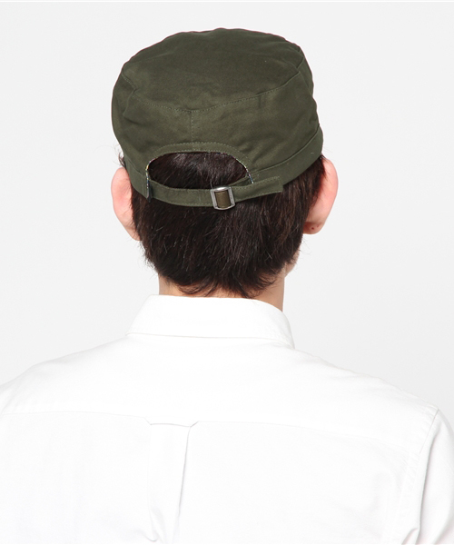 Pretty Green（プリティーグリーン）の「コットン レイルロード ハット（キャップ・メンズ・カーキ/ネイビー・L/XL/S/M）」の4枚目の写真