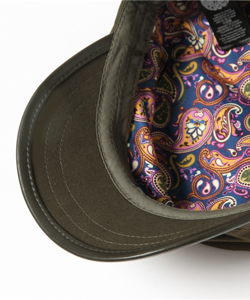 Pretty Green（プリティーグリーン）の「コットン レイルロード ハット（キャップ・メンズ・カーキ/ネイビー・L/XL/S/M）」の5枚目の写真