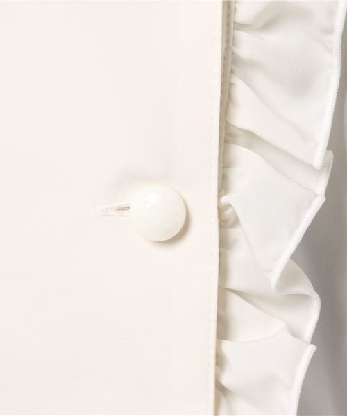 E hyphen world gallery Bon Bon(イーハイフンワールドギャラリーボンボン)の「ダブルボタンブラウス(シャツ/ブラウス・レディース・ピンク/オフホワイト・S/M)」の7枚目の写真