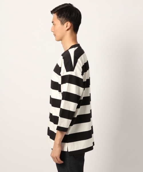 GLOBAL WORK（グローバルワーク）の「USAコットン7分袖TEE/778536（Tシャツ/カットソー・メンズ・ホワイト/ネイビー/グリーン/グレー系その他6/その他1・SMALL/MEDIUM/LARGE/X-LARGE）」の15枚目の写真