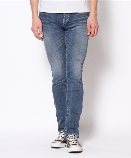 Lui's(ルイス)の「【Lui's】加工デニムパンツ(デニムパンツ・メンズ・グレー/インディゴブルー・SMALL/MEDIUM/LARGE)」の12枚目の写真