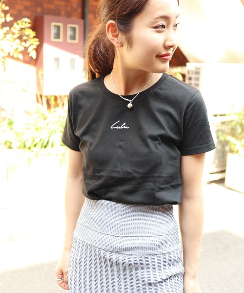 EDIT. FOR LULU（エディットフォールル）の「LULU TEE◆（Tシャツ/カットソー・レディース・ホワイト/ブラック・FREE）」の19枚目の写真