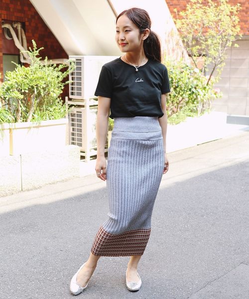 EDIT. FOR LULU（エディットフォールル）の「LULU TEE◆（Tシャツ/カットソー・レディース・ホワイト/ブラック・FREE）」の21枚目の写真