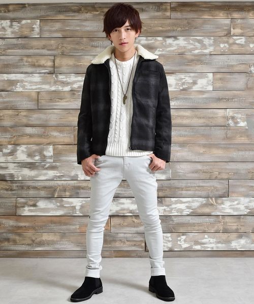 MinoriTY(マイノリティ)の「ストレッチツイルスーパースキニーパンツ(ロング)(その他パンツ・メンズ・ホワイト/ライトグレー/ベージュ/カーキ/ネイビー・S/M/L/XL)」の7枚目の写真