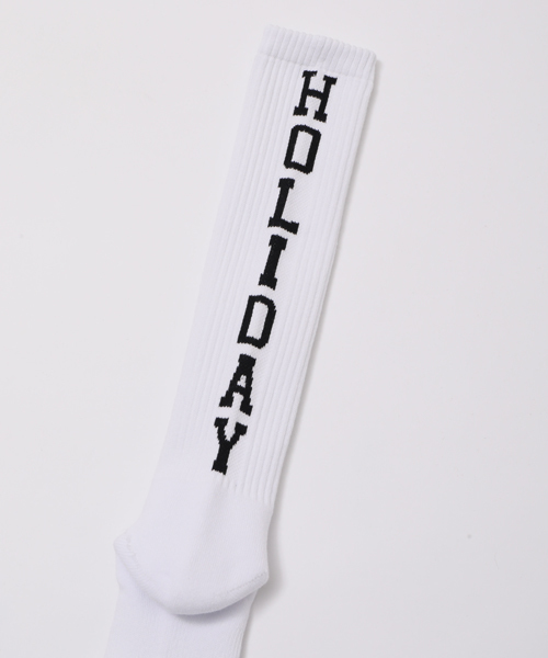 HOLIDAY（ホリデイ）の「2 PACK HIGH SOCKS 2パックハイソックス（ソックス/靴下・レディース・ホワイト・ONE SIZE）」の6枚目の写真